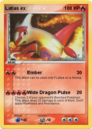 Pokemon Latias ex