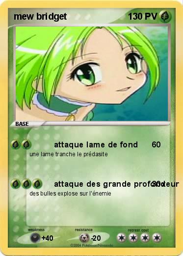 Pokemon mew bridget