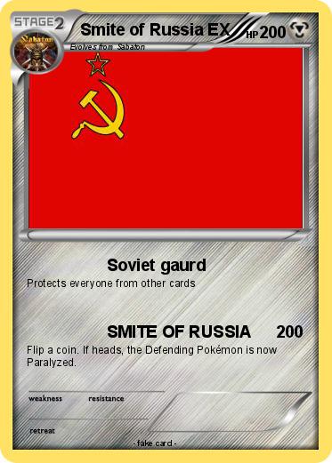 Pokemon Smite of Russia EX