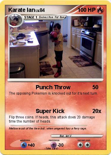 Pokemon Karate Ian