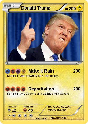 Pokemon Donald Trump
