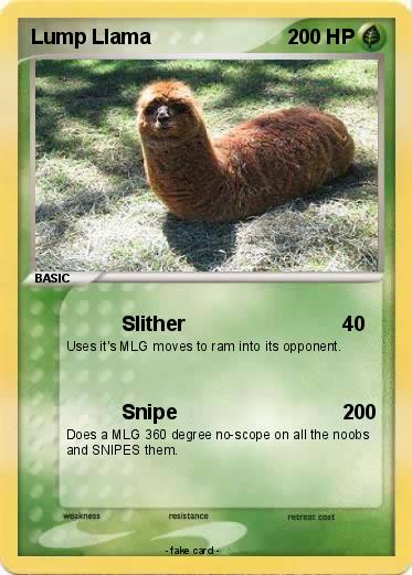 Pokemon Lump Llama