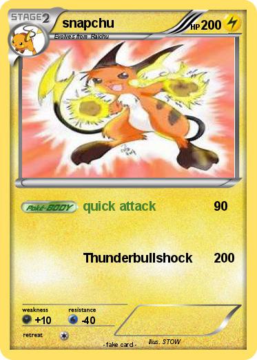 Pokemon snapchu