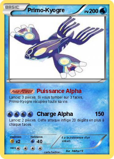 Pokemon Primo-Kyogre