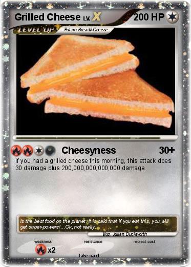 Pokemon Grilled Cheese