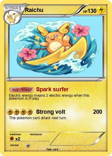 Pokemon Raichu