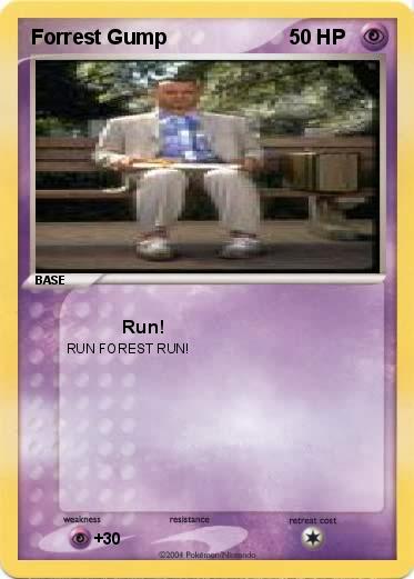 Pokemon Forrest Gump