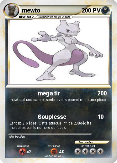 Pokemon mewto