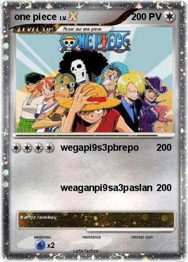 Pokemon one piece