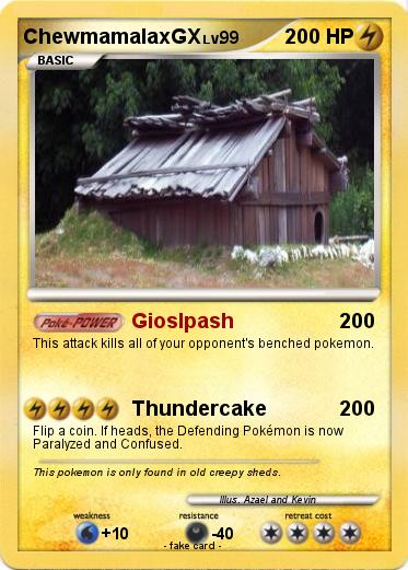 Pokemon ChewmamalaxGX