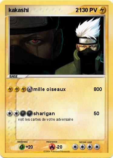 Pokemon kakashi                              2                                     