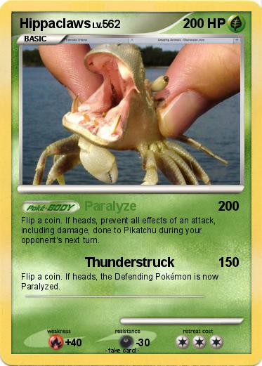 Pokemon Hippaclaws