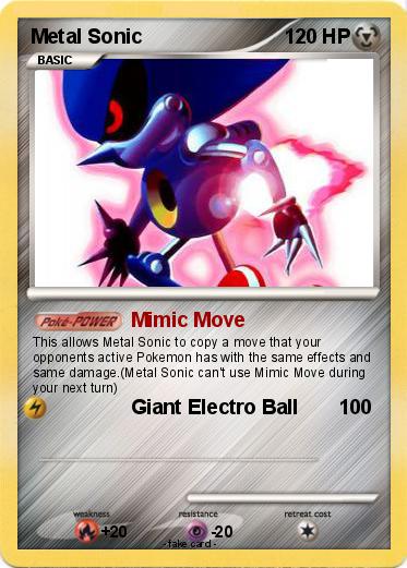 Pokemon Metal Sonic