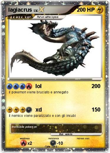 Pokemon lagiacrus