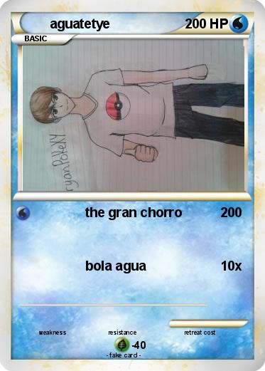 Pokemon aguatetye