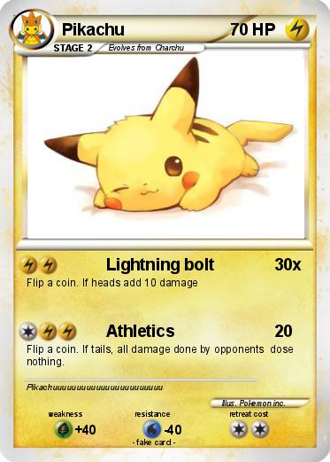 Pokemon Pikachu