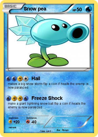 Pokemon Snow pea
