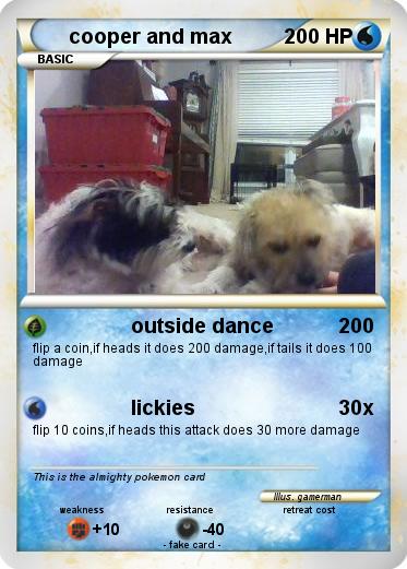 Pokemon cooper and max