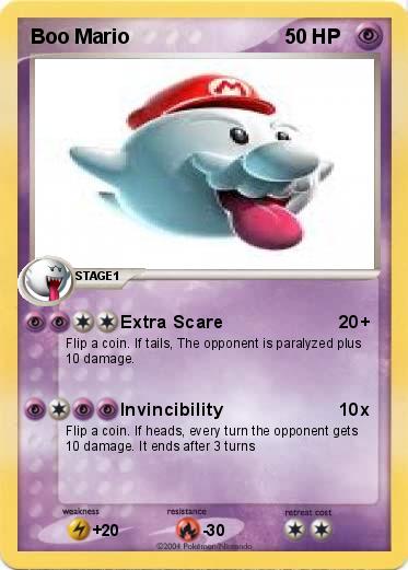 Pokemon Boo Mario