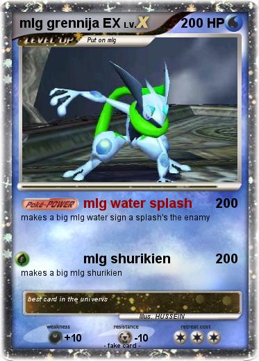 Pokemon mlg grennija EX