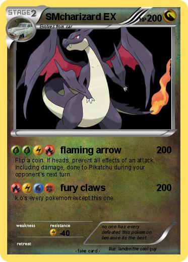 Pokemon SMcharizard EX
