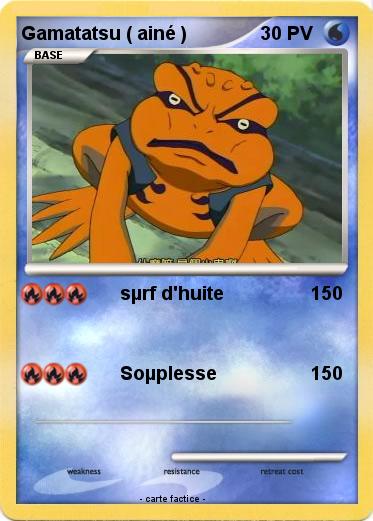 Pokemon Gamatatsu ( ainé )