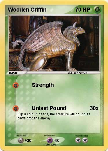Pokemon Wooden Griffin