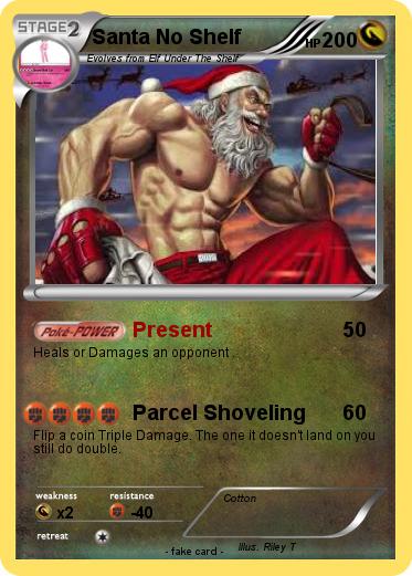 Pokemon Santa No Shelf