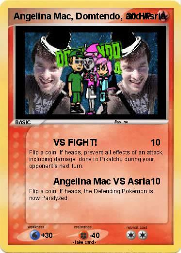 Pokemon Angelina Mac, Domtendo, and Asria