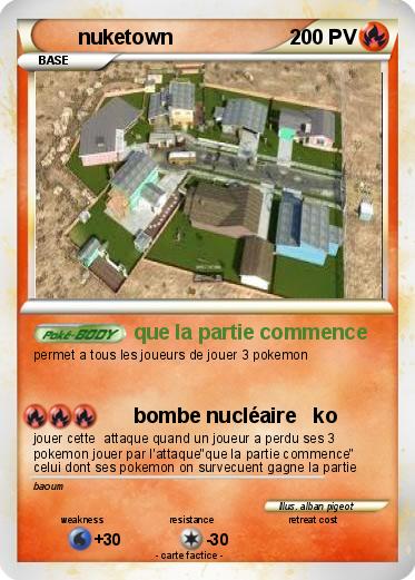 Pokemon nuketown