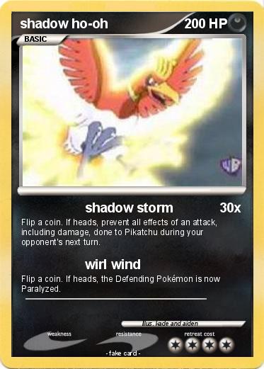 Pokemon shadow ho-oh
