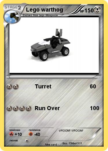 Pokemon Lego warthog