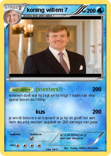 Pokemon koning willem 7