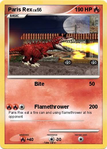 Pokemon Paris Rex