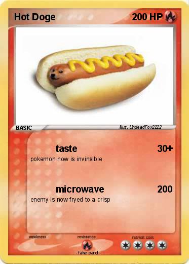 Pokemon Hot Doge