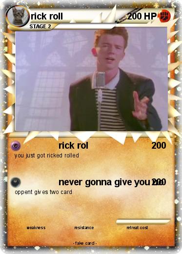 Pokemon rick roll