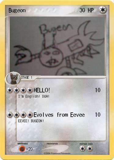 Pokemon Bugeon