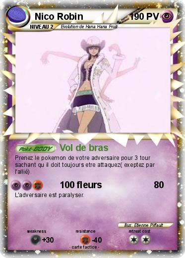 Pokemon Nico Robin