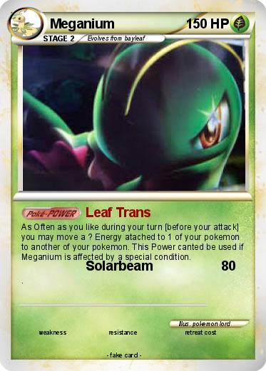 Pokemon Meganium