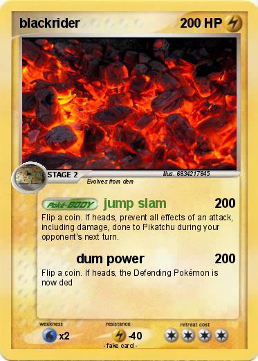 Pokemon blackrider