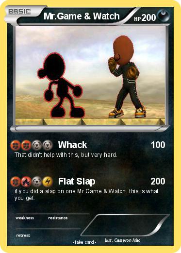 Pokemon Mr.Game & Watch