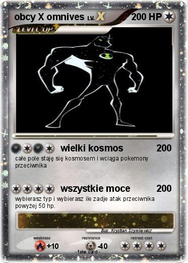 Pokemon obcy X omnives