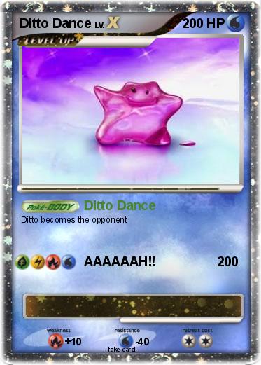 Pokemon Ditto Dance