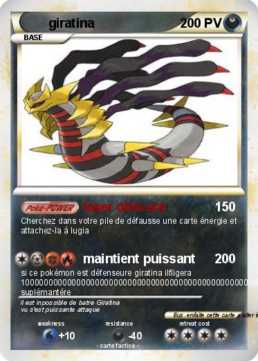 Pokemon giratina