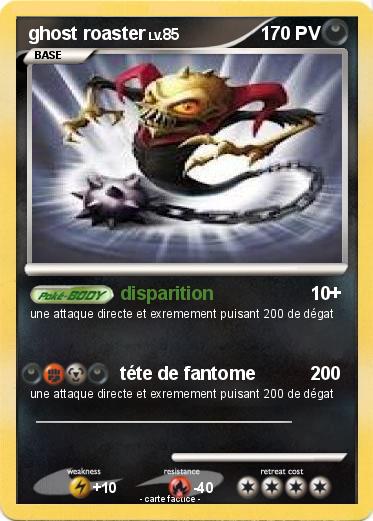 Pokemon ghost roaster