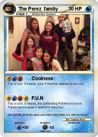 Pokemon The Perez  famliy