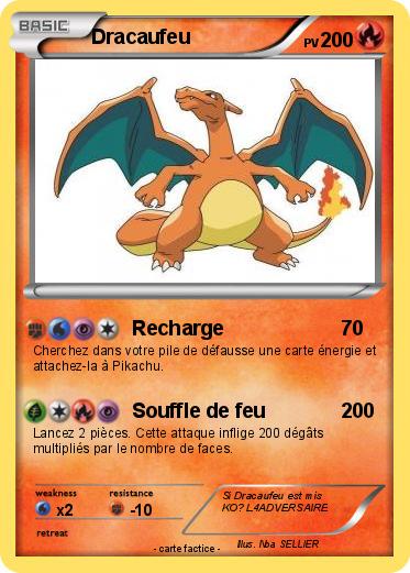 Pokemon Dracaufeu