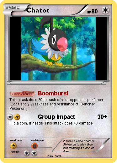 Pokemon Chatot