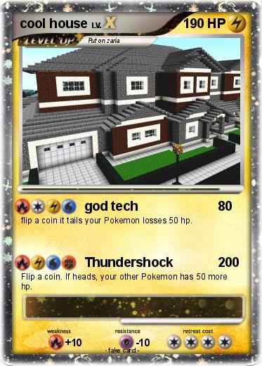Pokemon cool house