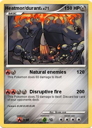 Pokemon Heatmor/durant